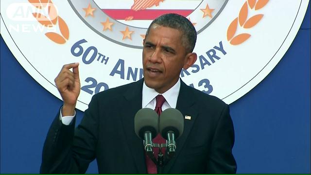 オバマ大統領「韓国の勝利は明らか」北朝鮮を牽制