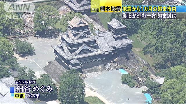小田原城 から 熊本城 へ 約1000万円寄付 テレ朝news テレビ朝日のニュースサイト