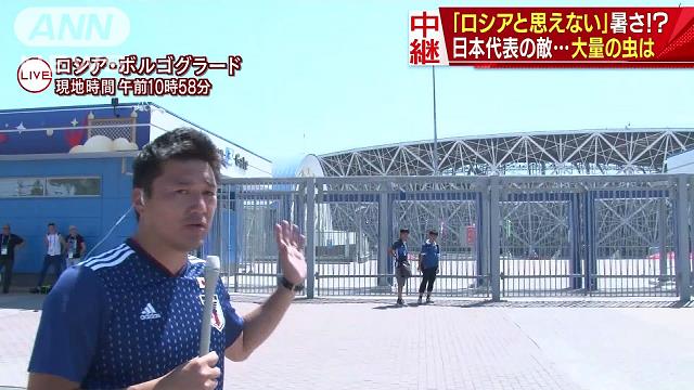 決戦はボルゴグラード 汗吹く暑さとまとわりつく虫