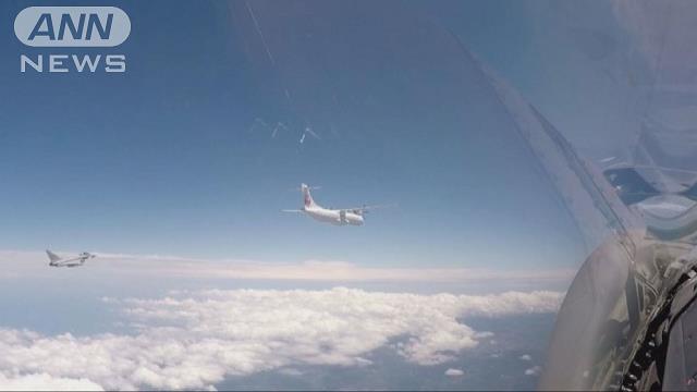 イタリア空軍の戦闘機 Jal系旅客機にスクランブル テレ朝news テレビ朝日のニュースサイト