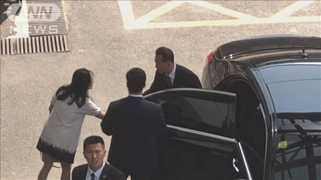 北朝鮮の副首相が北京空港に姿を見せる