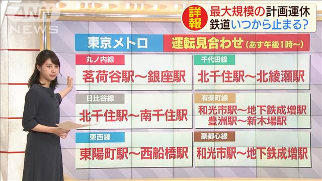 京葉 線 計画 運休