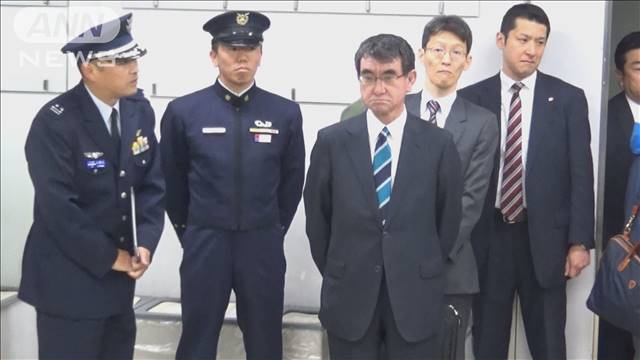 2日連続で防衛大視察 朝の点呼にも大臣立ち会い テレ朝news テレビ朝日のニュースサイト