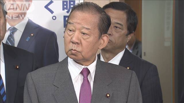 自民議員逮捕　二階幹事長「政権への影響は別問題」
