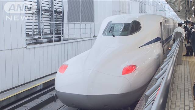 停電時でも自力走行 新幹線の新型車両「N700S」