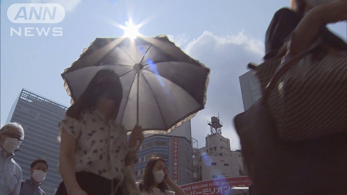 都内で今年初の猛暑日　八王子で気温が35℃に到達