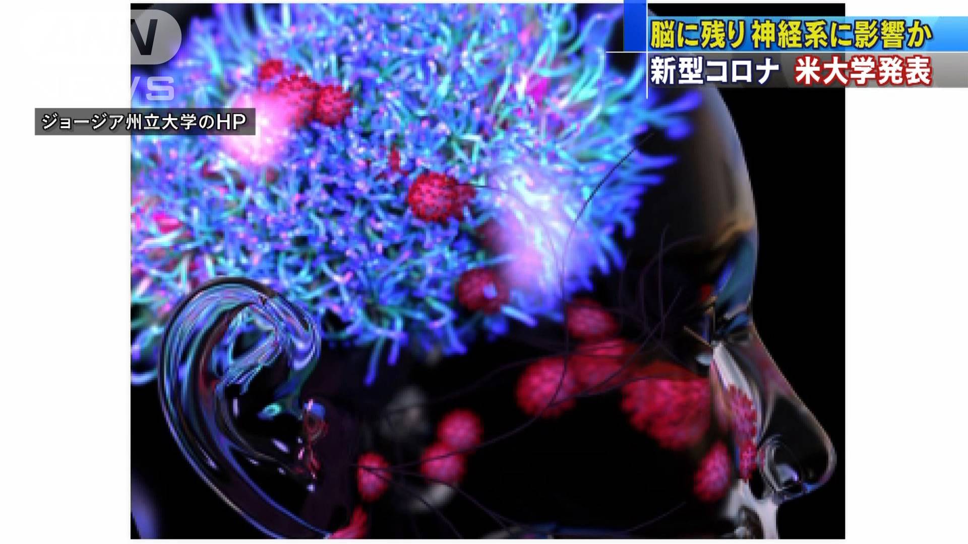 ウイルスが脳に リスク高まる マウス実験で発表 テレ朝news テレビ朝日のニュースサイト