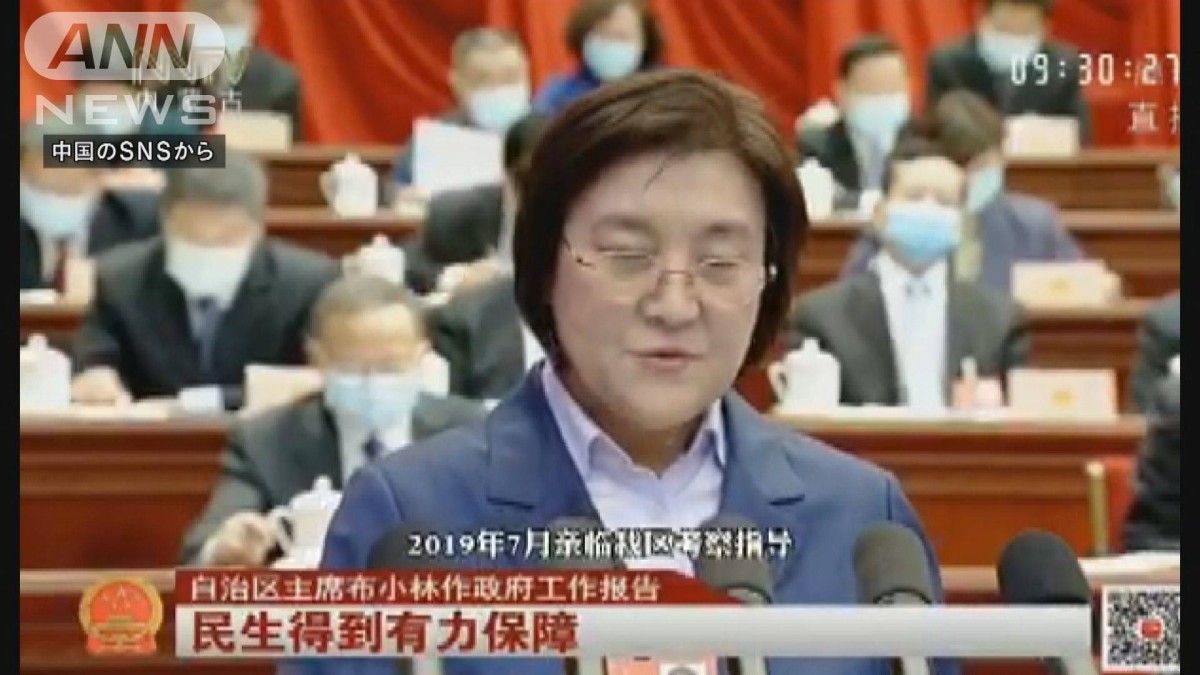 中国高官が生中継の演説で倒れ騒然　動画は次々削除