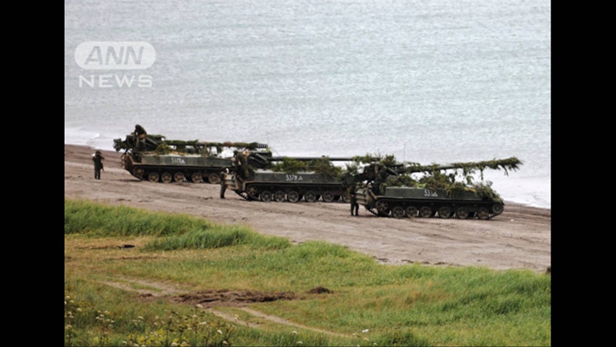 ロシアの北方領土での軍事演習に外務省が抗議