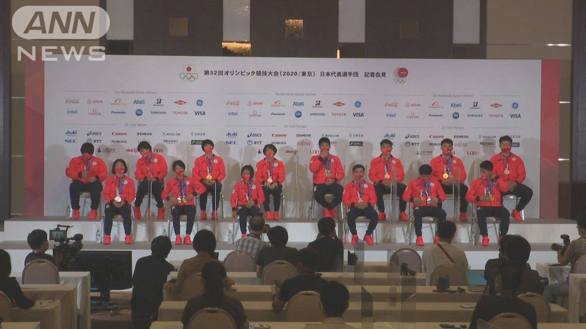 日本柔道　全員がメダル下げ会見「パリへ向け努力」