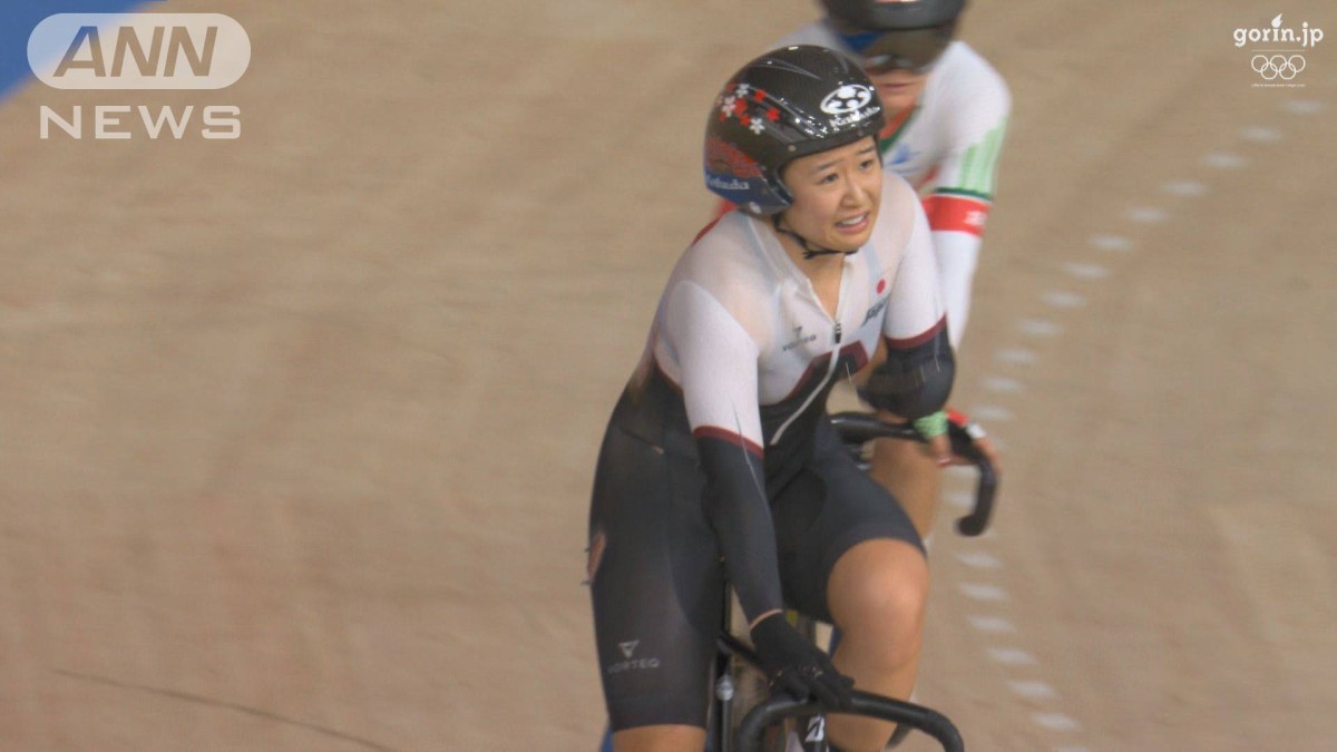 自転車トラック女子オムニアム 梶原悠未が銀メダル