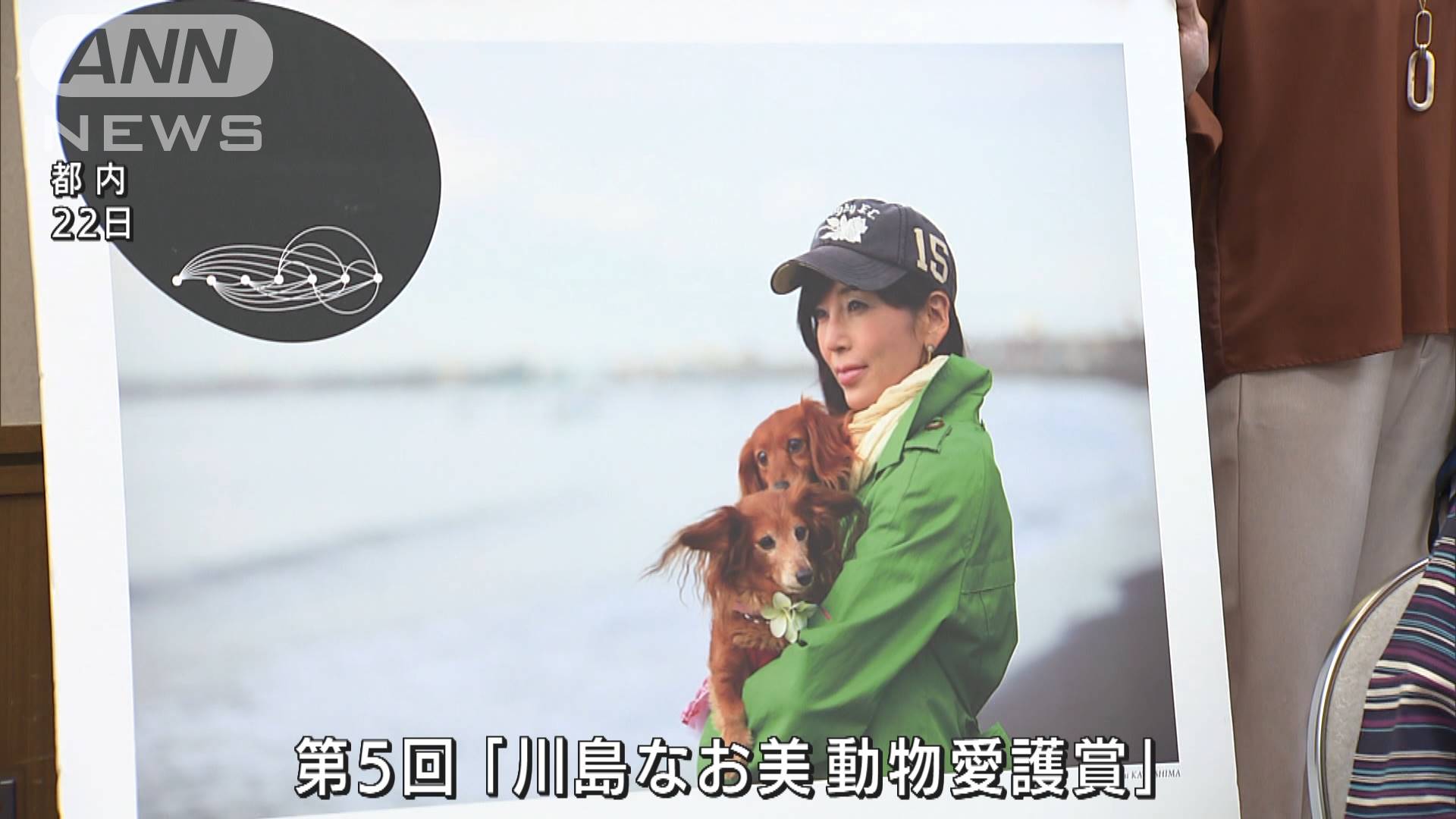 川島なお美動物愛護賞 に女優 とよた真帆さんら テレ朝news テレビ朝日のニュースサイト