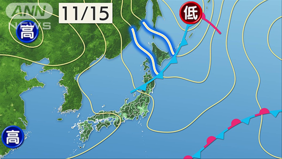 予報士のつぶやき　天気の七五三は冬にやってくる