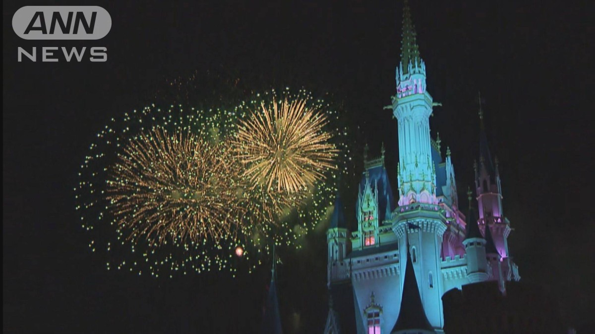 東京ディズニーリゾート 11カ月ぶりに花火が再開