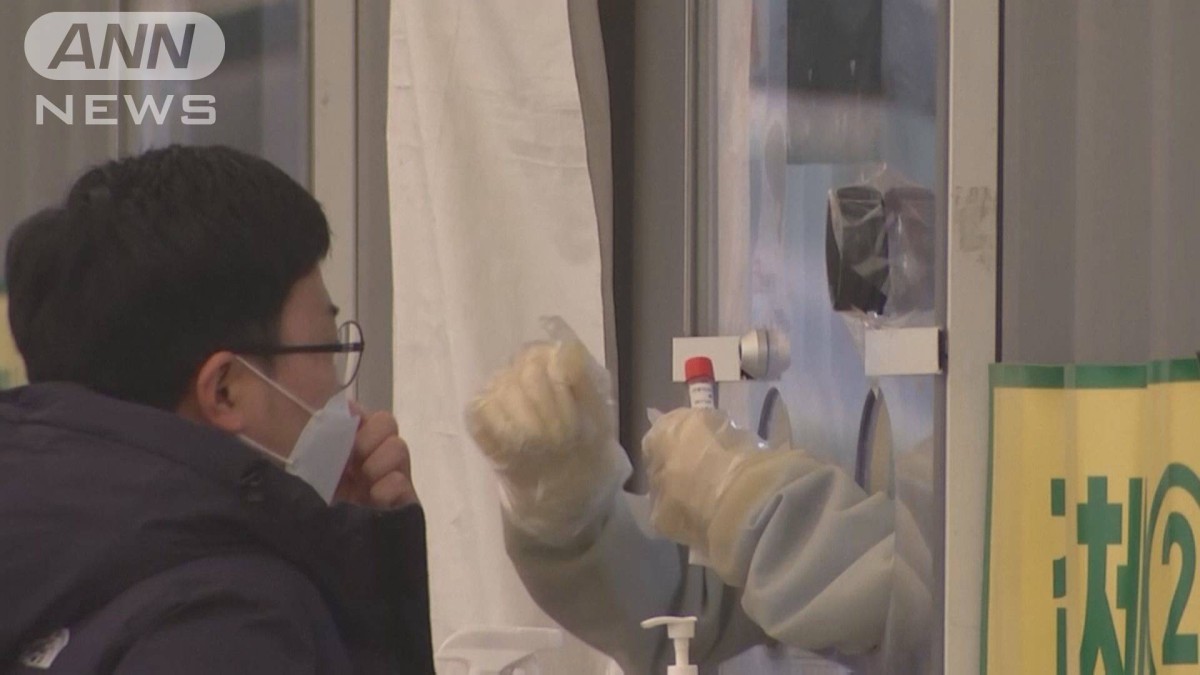 韓国の新型コロナ新規感染者数　4日連続で過去最多