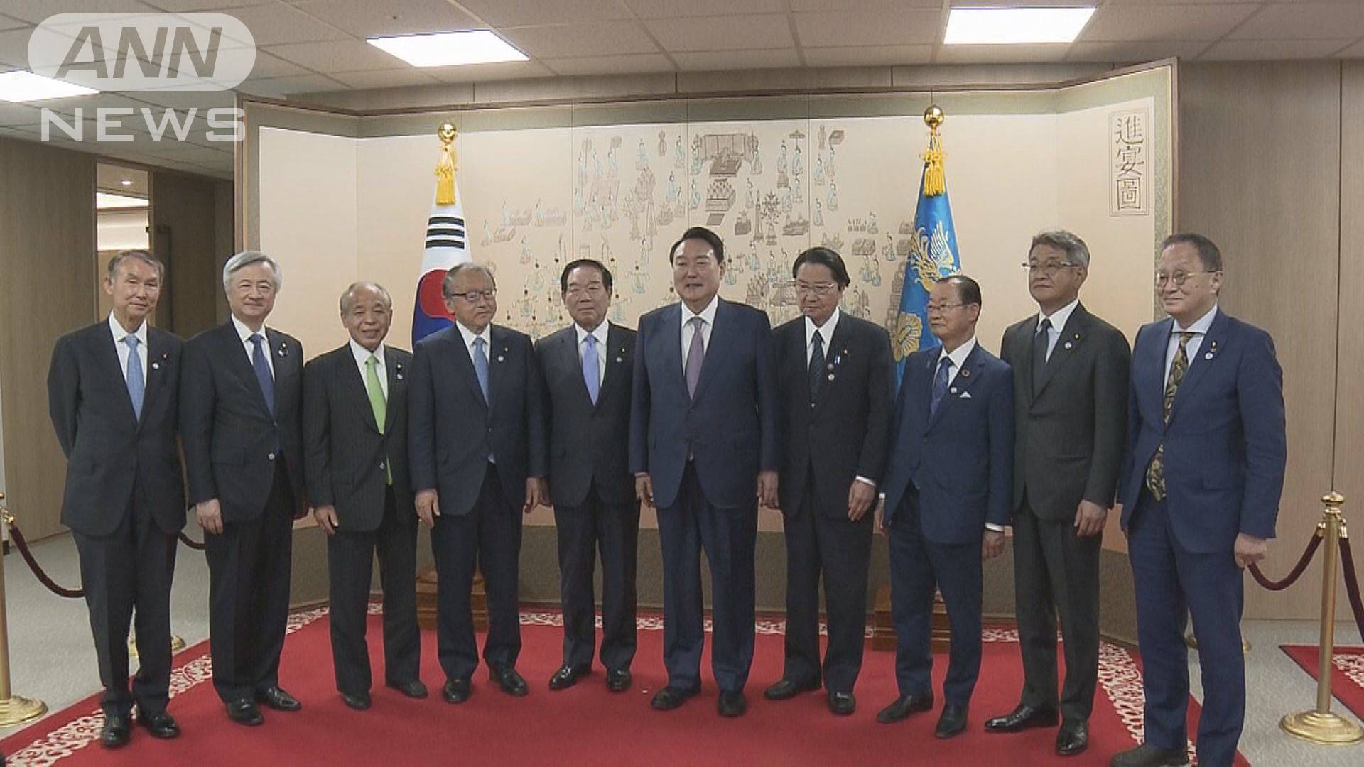 日韓議連が尹大統領と会談　「日本の立場を支持」北朝鮮の拉致問題に[2022/05/12 07:58]