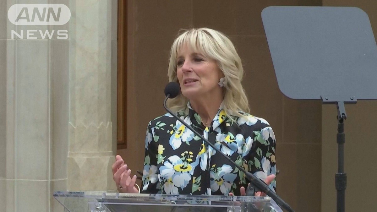 バイデン大統領のジル夫人　検査で再びコロナ陽性