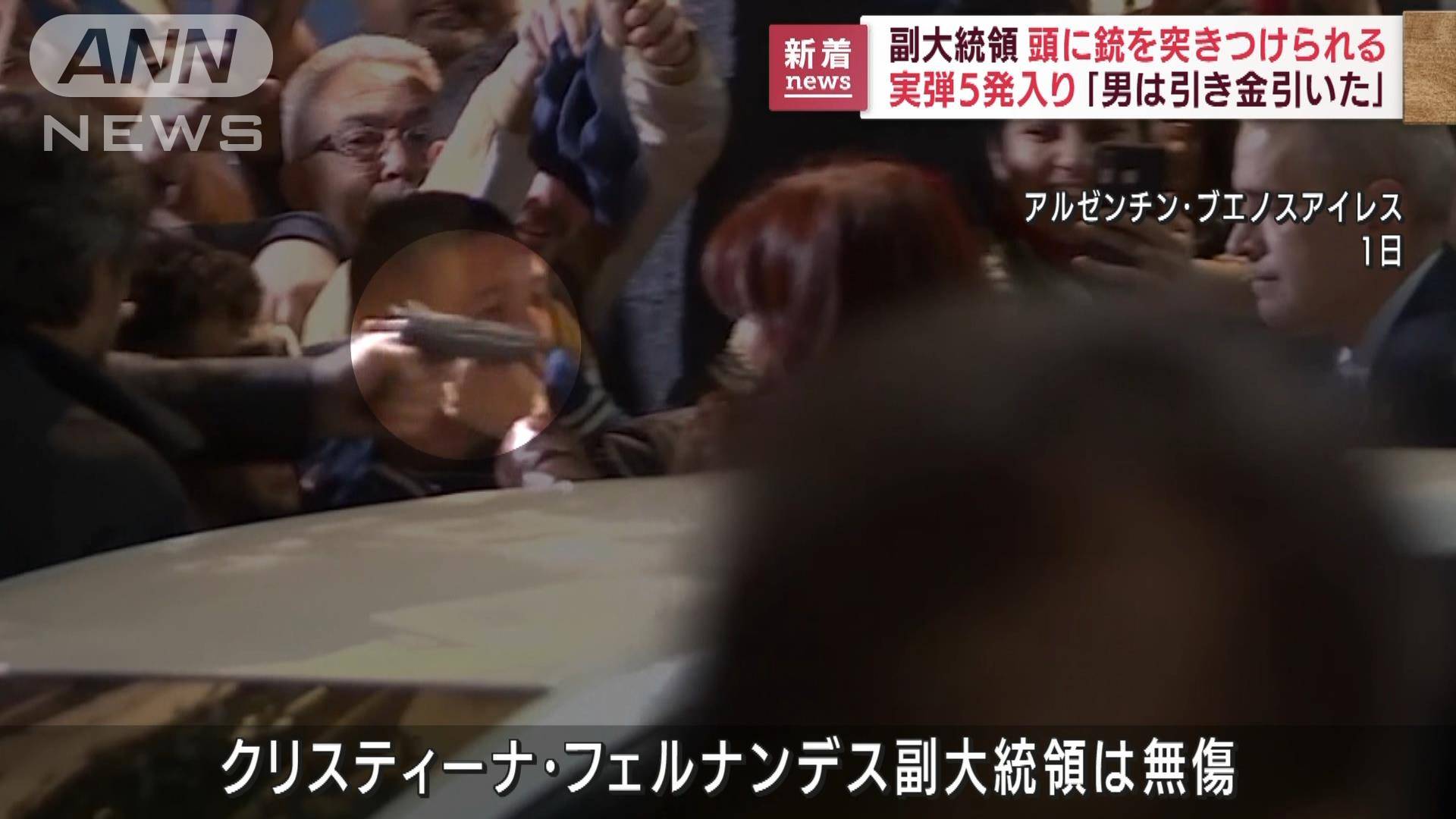副大統領の面前に銃突きつけ…「引き金引くも不発」