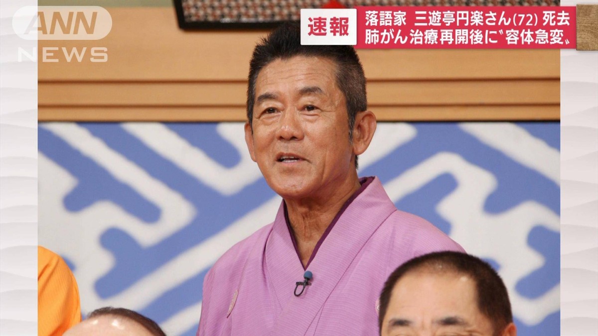 三遊亭 円楽 死去