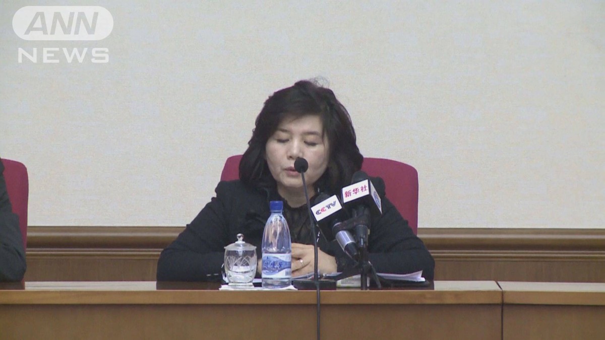 北朝鮮・崔善姫外相　就任後初の談話で米韓をけん制