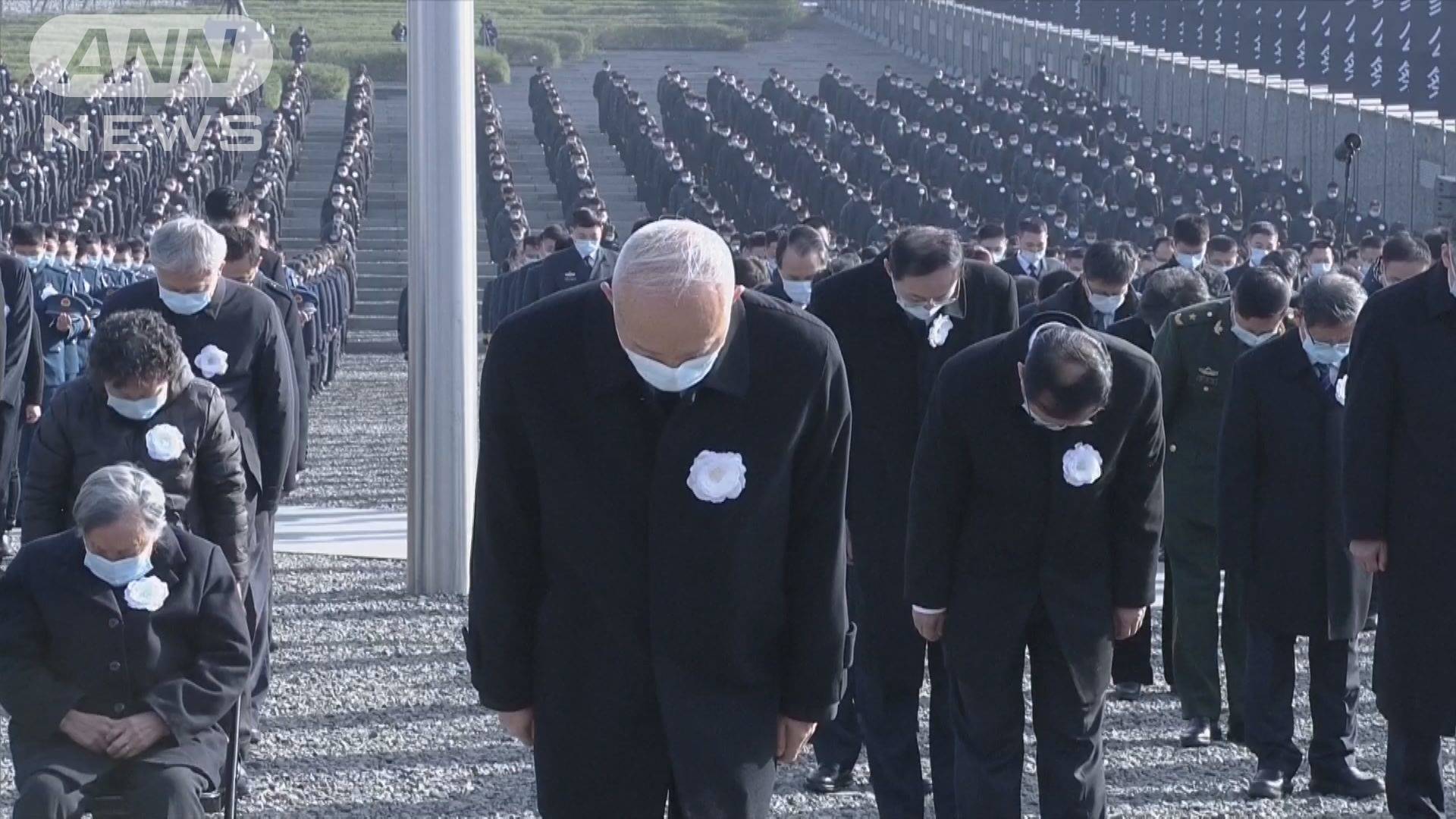 南京事件から85年 政府主催の追悼式典 習主席は欠席 中国