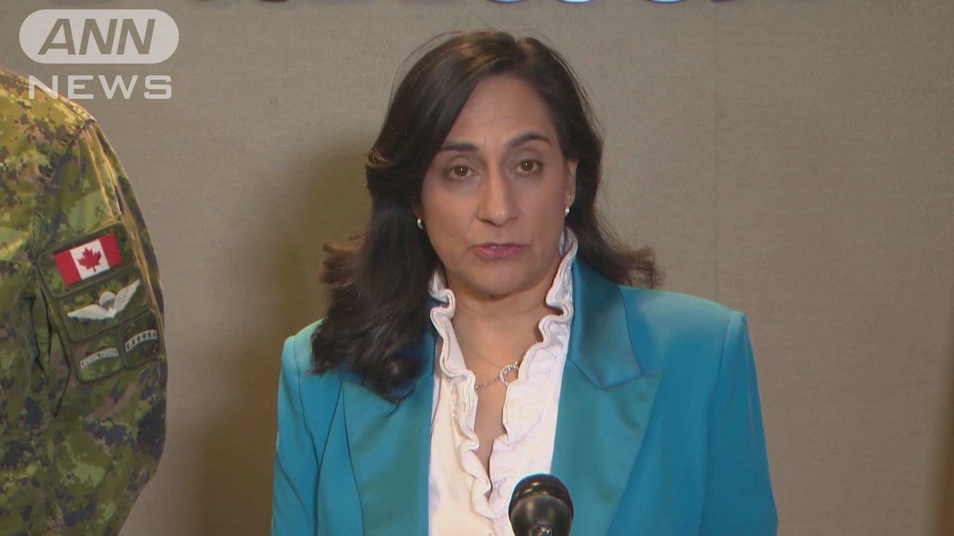 カナダ国防相 カナダ北部で撃墜の飛行物体は「円筒形」