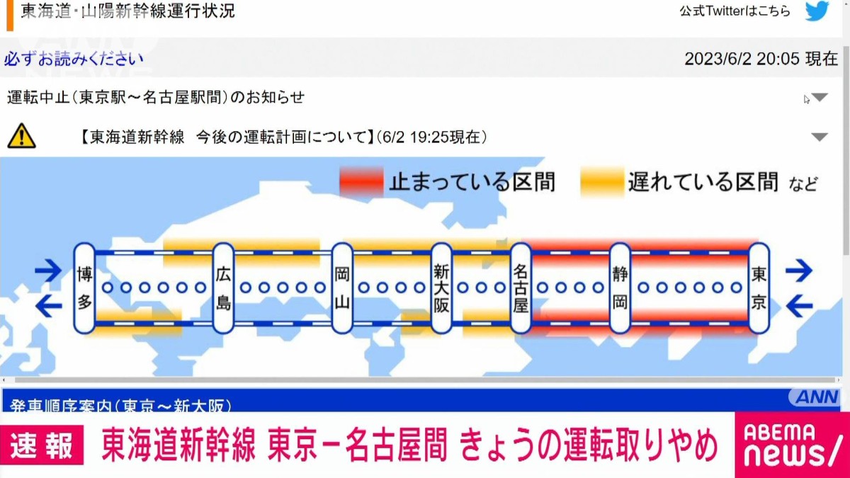 新幹線名古屋東京