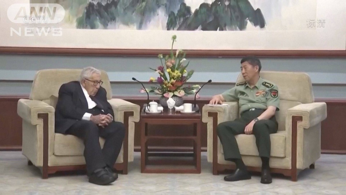 100歳のキッシンジャー米元国務長官が訪中　中国国防相と会談