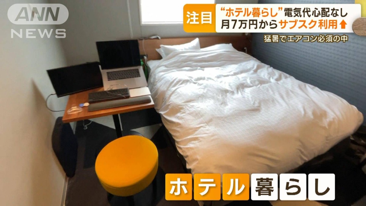 ホテル 住む