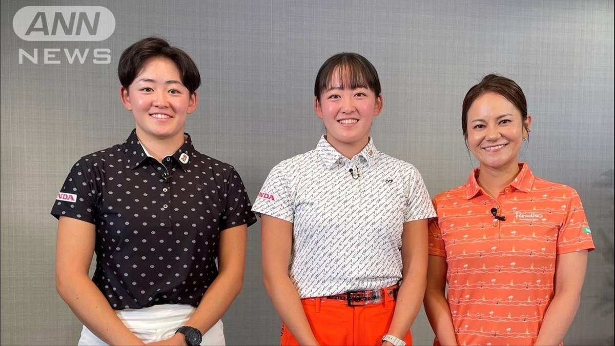 全英女子OP初出場“岩井ツインズ”　宮里藍に“逆質問”「兄が優勝、どう思う？」