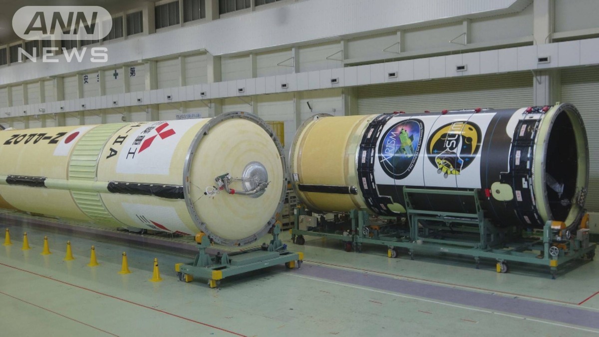 天候悪化で打ち上げ再延期　日本初の月面着陸目指す探査機搭載の「H2A」ロケット