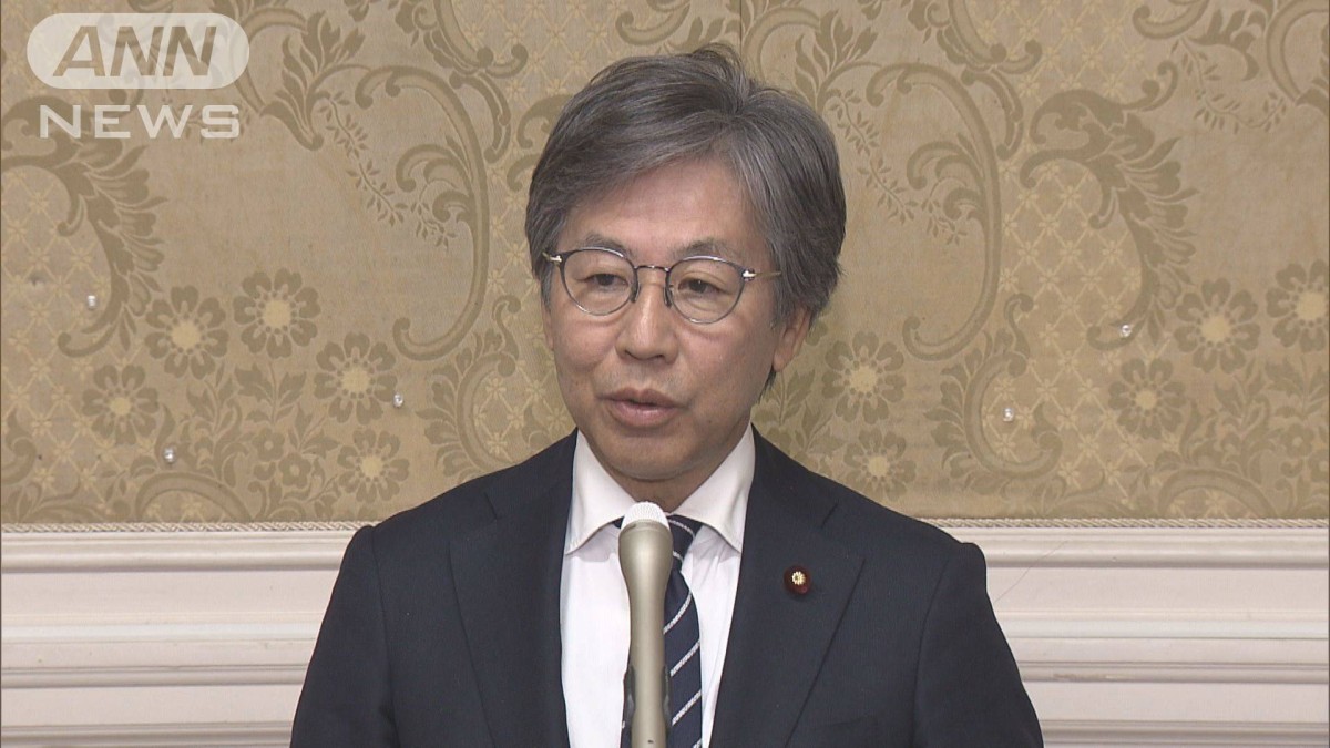 立憲・安住氏　臨時国会召集日の岸田総理所信表明を拒否　細田議長の交代理由に