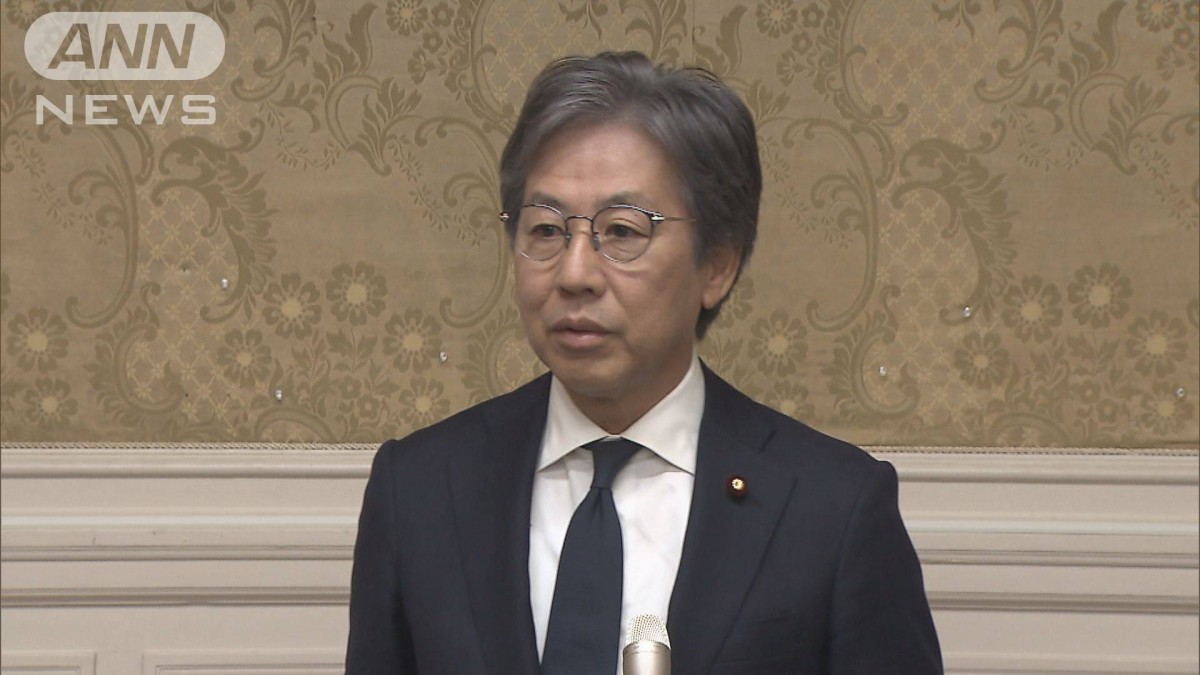 安住国対委員長　木原防衛大臣の罷免を要求　選挙応援演説で自衛隊言及巡り