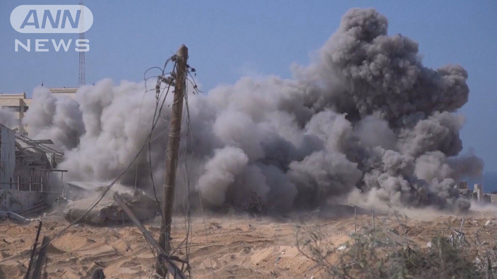 イスラエル国防相「軍がガザ市中心部に到達」