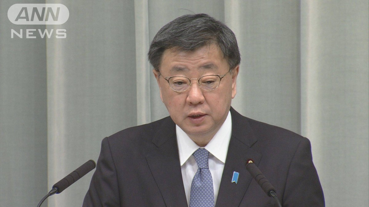 中国に拘束された日本人男性と垂大使が面会「ご家族の支援続ける」松野長官
