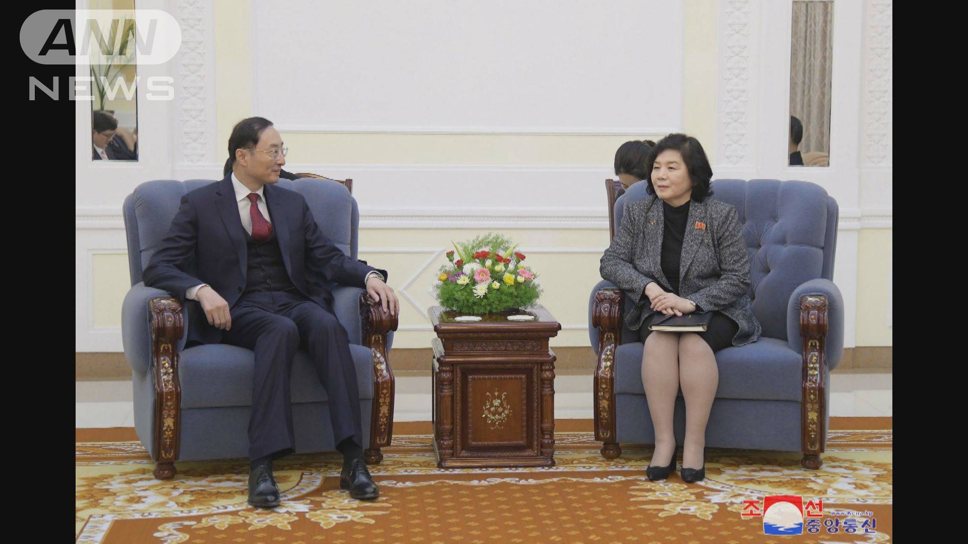 北朝鮮を訪問の中国・孫衛東外務次官が崔善姫外相らと会談