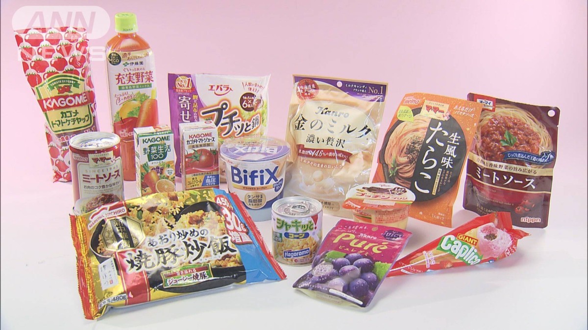 2月の値上げ食品1626品目 緩やかな値上げ続く見通し