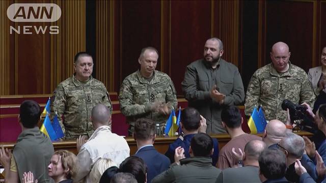ウクライナ議会　動員逃れへの罰則を盛り込んだ法案可決