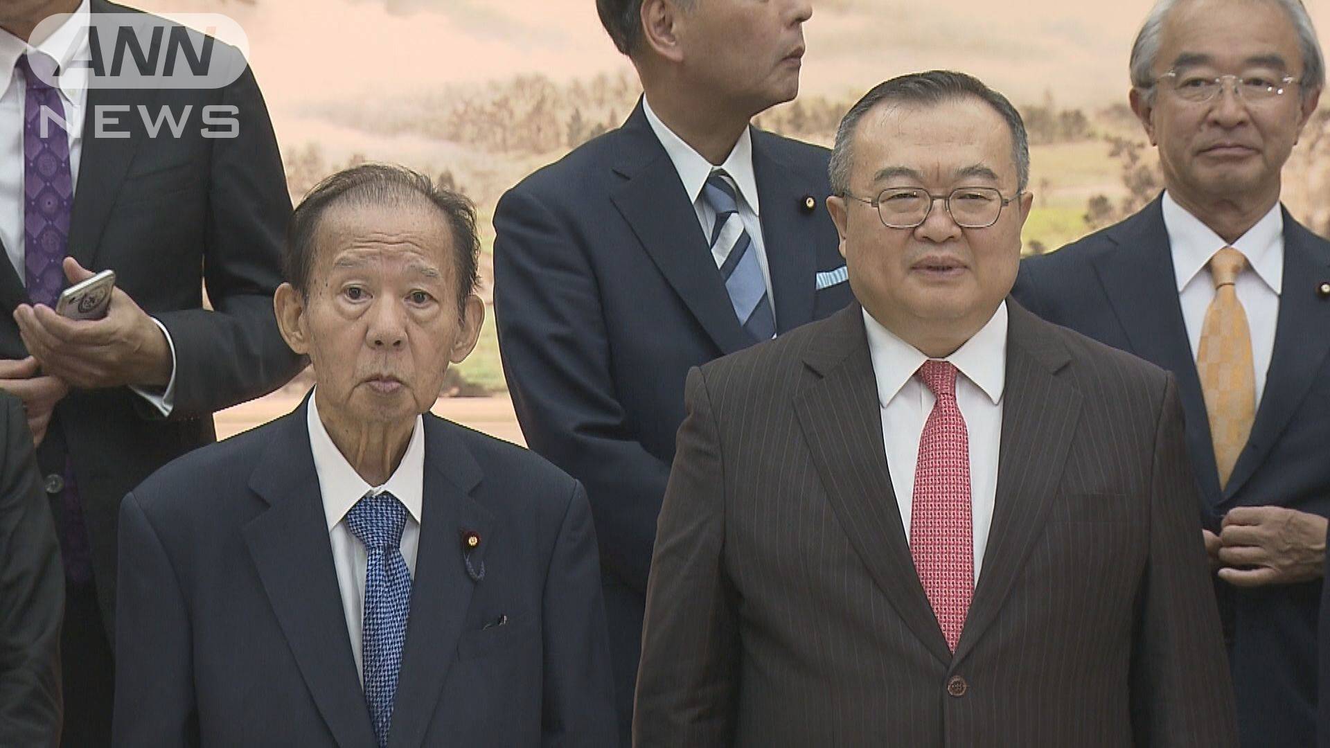 日中議連、党外交責任者と会談 中国軍機の領空侵犯に言及