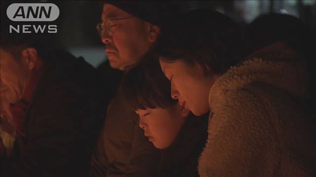 阪神淡路大震災から30年　最大震度7 死者6434人　犠牲者に追悼の祈り捧げる