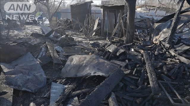 侵攻から3年　ウクライナ各地に連日のドローン攻撃