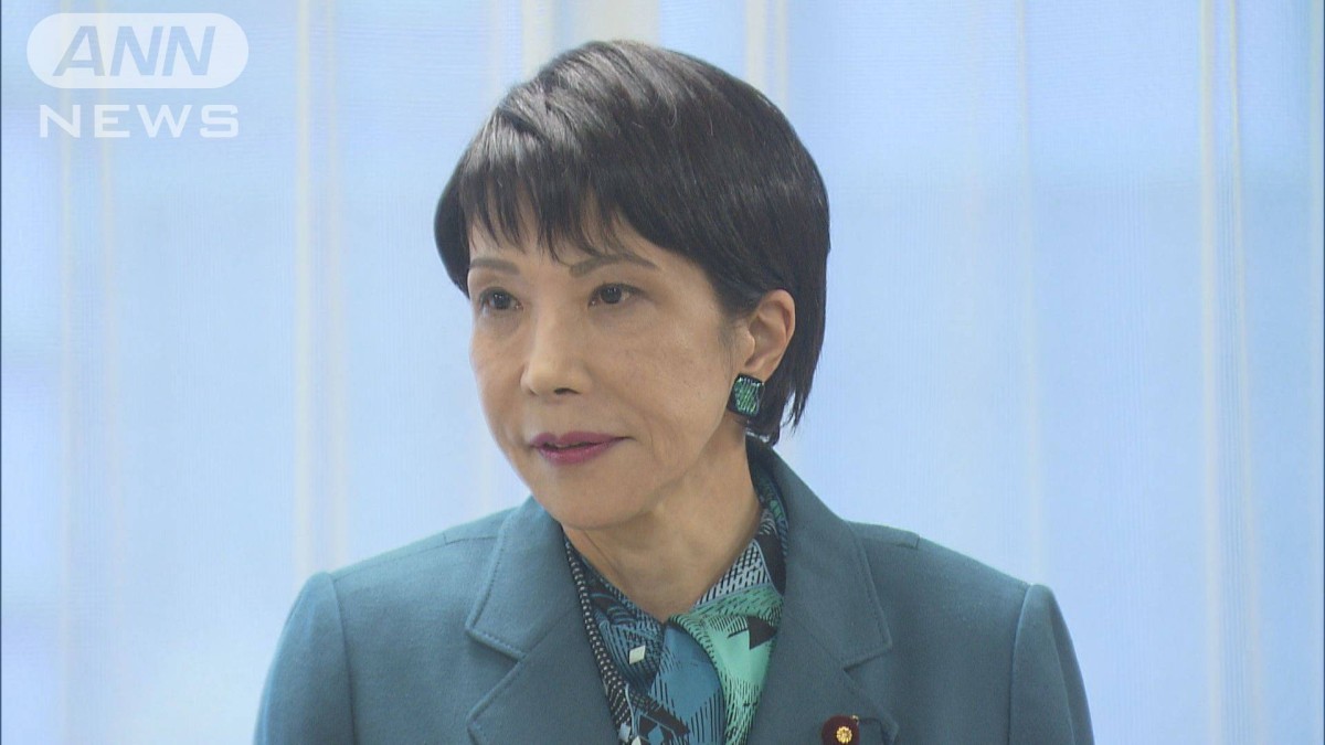 高市氏「陣頭指揮みえない」政府の対応を批判　トランプ関税めぐり