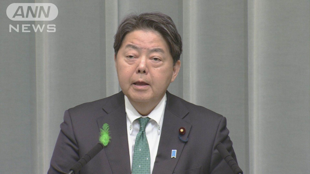 林長官「日本の立場に反する」ロシアに抗議　北方領土近海での演習通告に