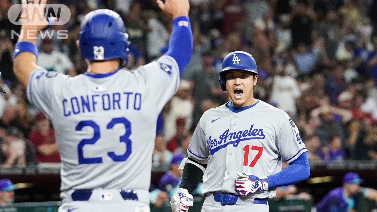 打った瞬間確信…劇的な勝ち越しホームラン！ドジャース大谷翔平3安打4打点の大活躍！