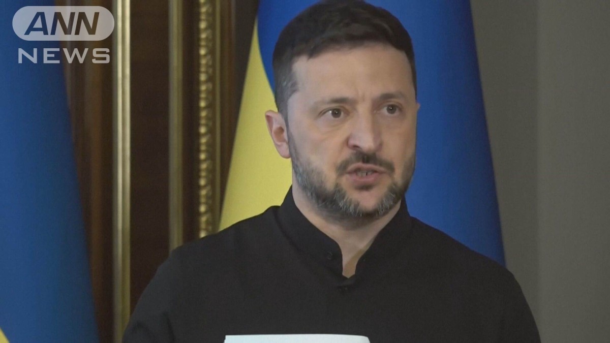 ゼレンスキー大統領の支持率74％ 前回より5ポイント上昇