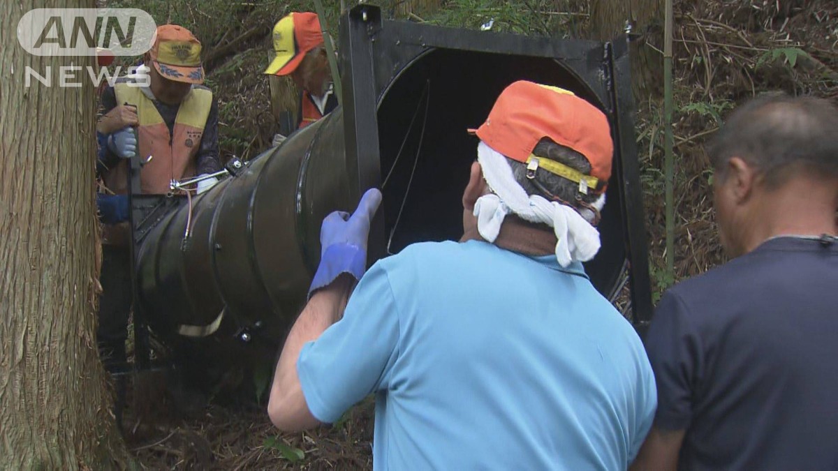 クマに襲われ40代男性死亡 タケノコ採りの山林で 長野