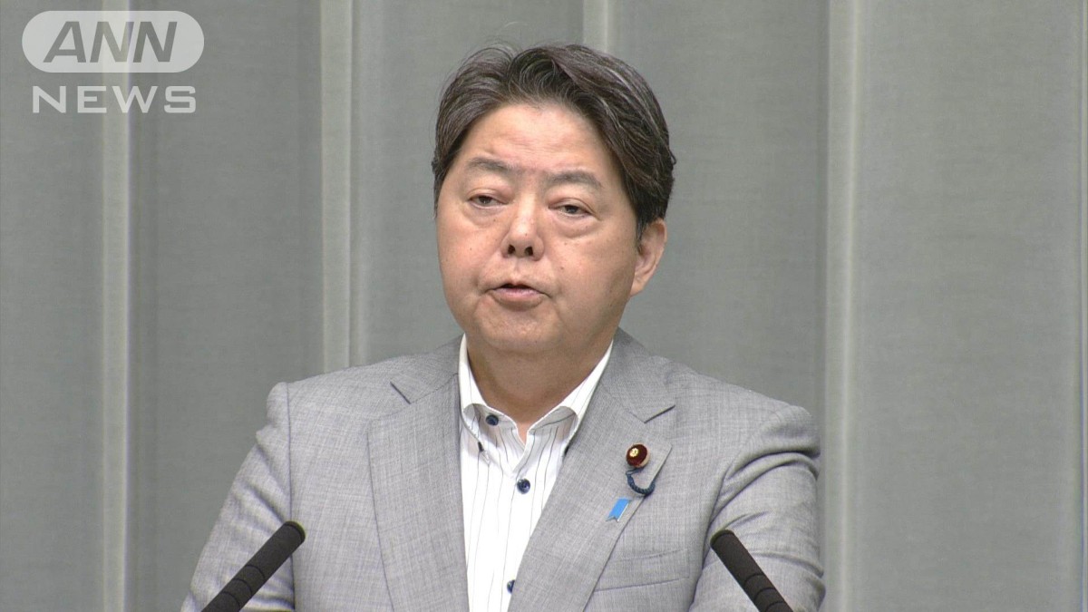 トランプ大統領の原爆発言「歴史の評価は専門家が」　林官房長官　論評を避ける
