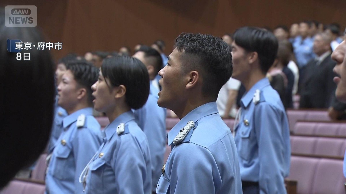 警視庁・新人警察官の卒業式を初公開 63人が今月にも交番勤務へ