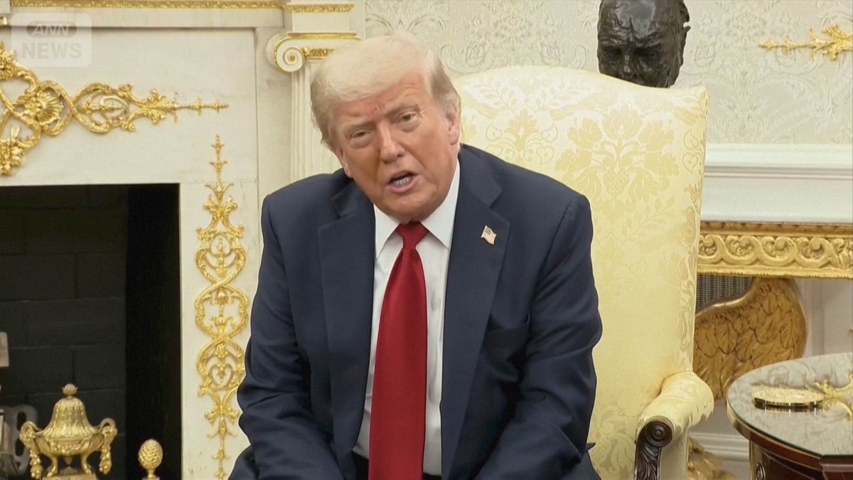 トランプ氏　プーチン大統領に「失望したがまだ終わっていない」　停戦交渉継続を示唆