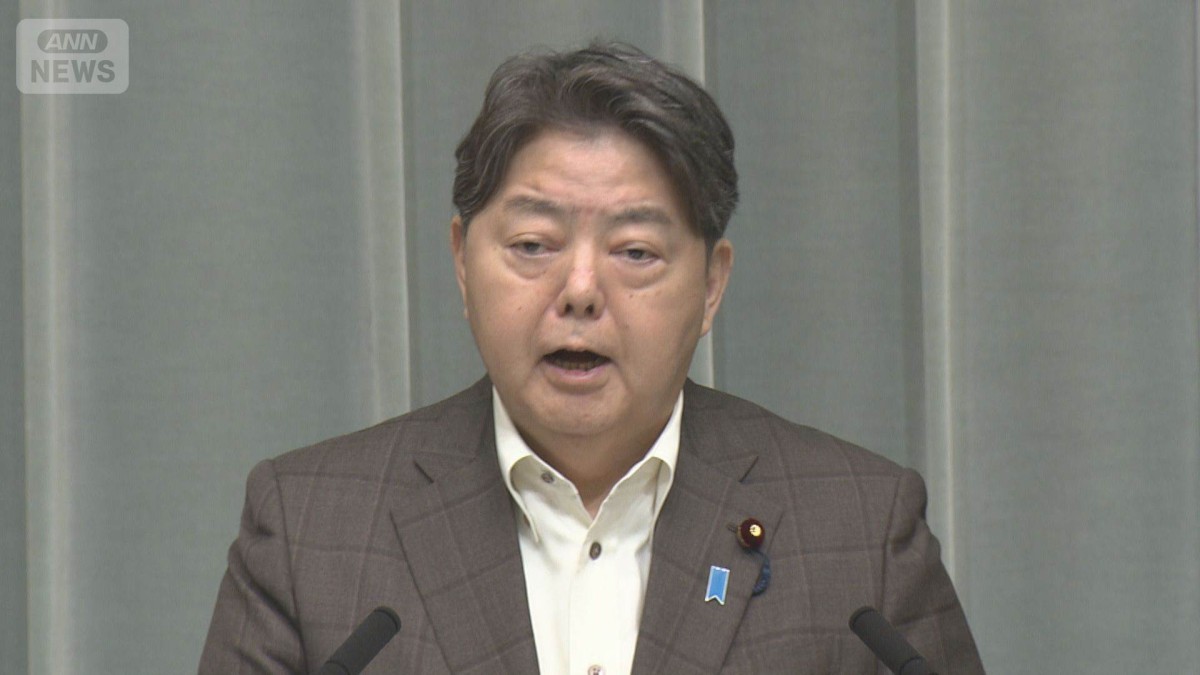 「現時点で被害ない」津波に注意　林長官　原発異常なし　30日午前会見